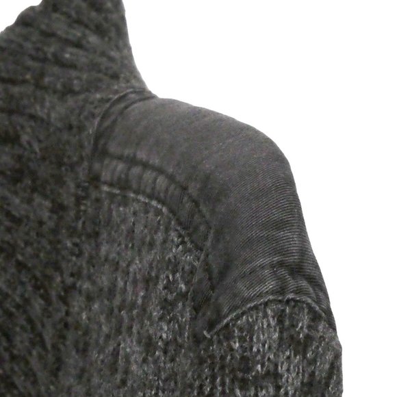 Calvin Klein Jeans 100% Cotton Men's Ribbed Knit Grey Cardigan Sweater … - Picture 11 of 13